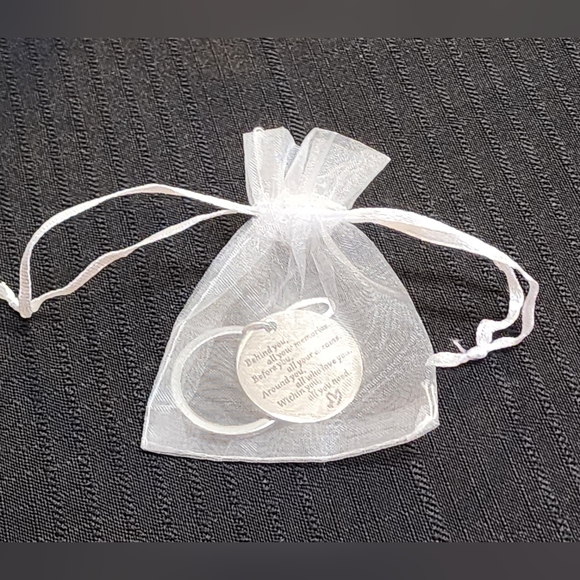 ❤50th Birthday Keychain Stainless Steel Nickel-free Lead-free Hypoallergenic - Picture 3 of 5